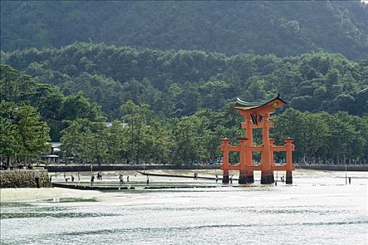 严岛神社,宫岛,广岛,日本