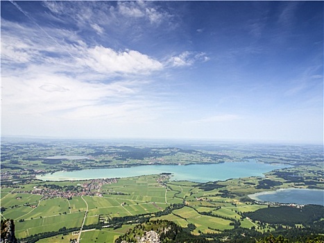 风景,湖,巴伐利亚