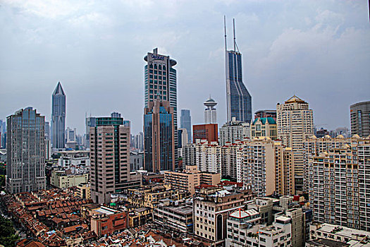 上海老城区,人民广场