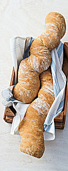 大麦,面包,形状