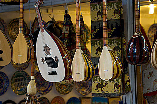 土耳其,以弗所,市场,展示,乐器