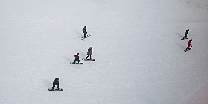 旅游,滑雪,滑雪板,雪,山,惠斯勒,不列颠哥伦比亚省,加拿大