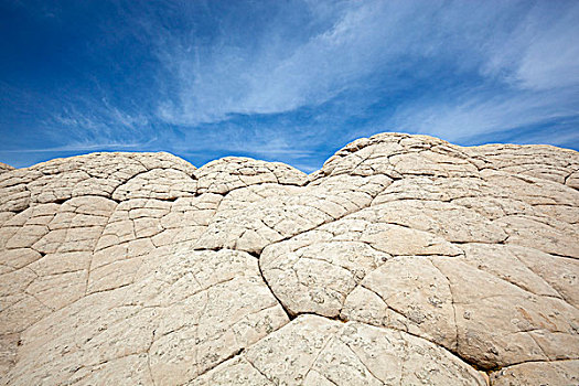 石头,建筑,白色,朱红色,悬崖,自然遗产,亚利桑那,北美,美国