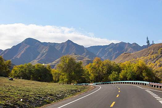 新疆,道路