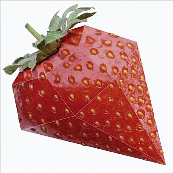 纸,草莓
