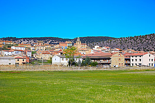 乡村,阿巴拉钦酒店,特鲁埃尔,西班牙