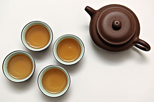 静物紫砂茶具