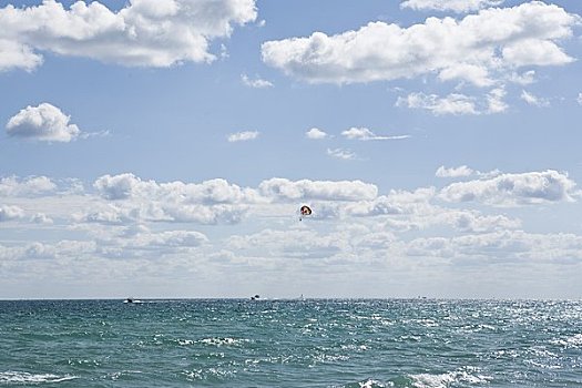 帆伞运动,南海滩,迈阿密海滩,佛罗里达,美国