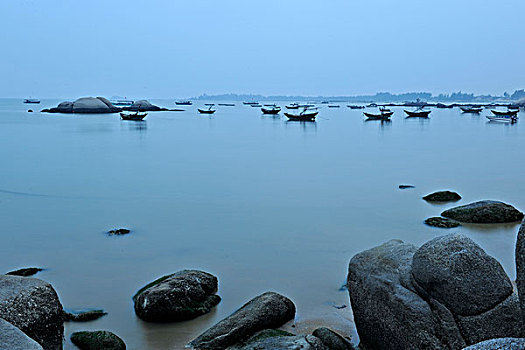 静静的海港港湾