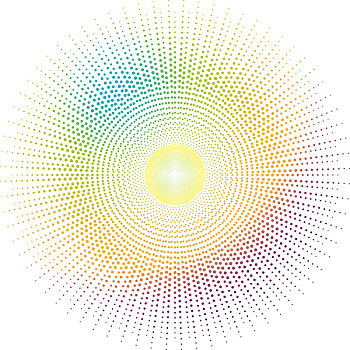 印加,灵感,太阳,设计,彩虹,彩色,圆形
