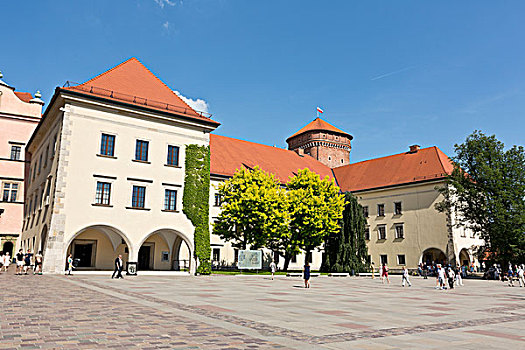 瓦维尔皇家城堡和旧城区,克拉科夫