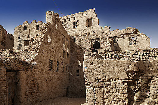 老城,达赫拉,绿洲,利比亚沙漠,埃及