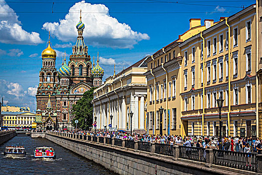 运河,彼得斯堡,俄罗斯