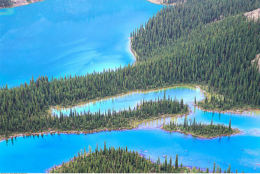 欧哈拉湖,幽鹤国家公园,不列颠哥伦比亚省,加拿大