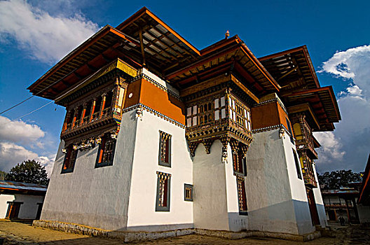 寺院,不丹,亚洲