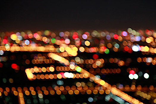 北京,夜景,华灯初上