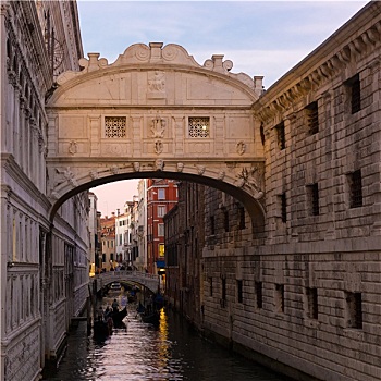 叹息桥,威尼斯,意大利