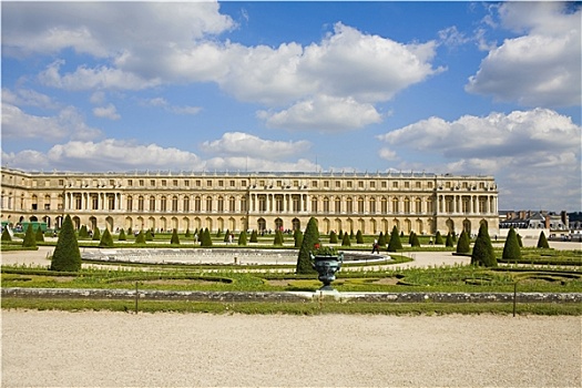 正规花园,正面,宫殿,凡尔赛宫,法国
