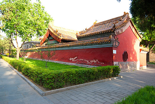 中国古典建筑局部外观