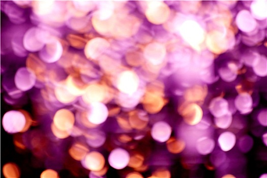 抽象,散焦,模糊,紫色,圣诞灯光