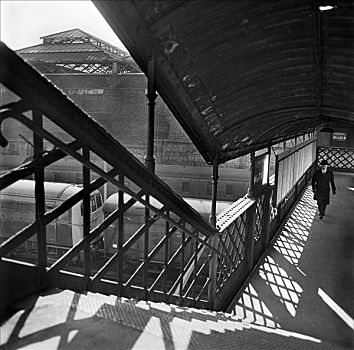 楼梯,伦敦桥,车站,伦敦