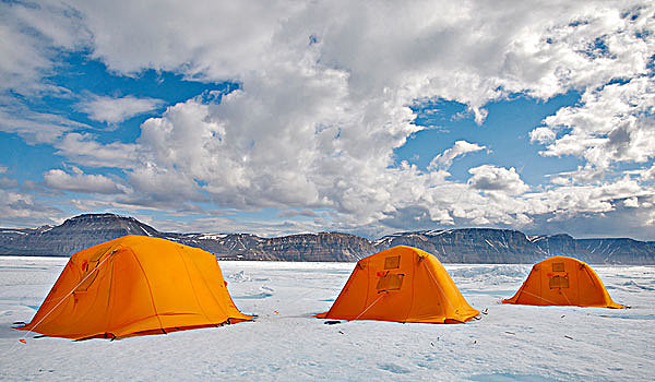帐篷,北极,加拿大