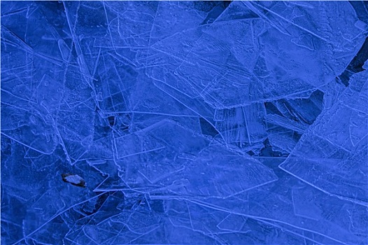 层次,凉,蓝色,冰,背景
