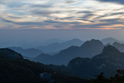 安徽黄山自然风景区