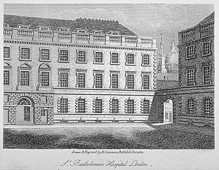 医院,伦敦,1812年,艺术家