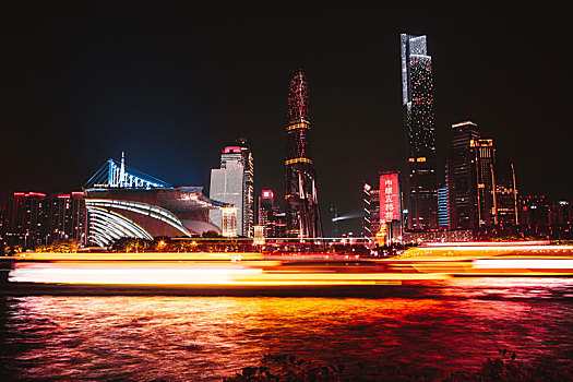 海心沙城市夜景风光