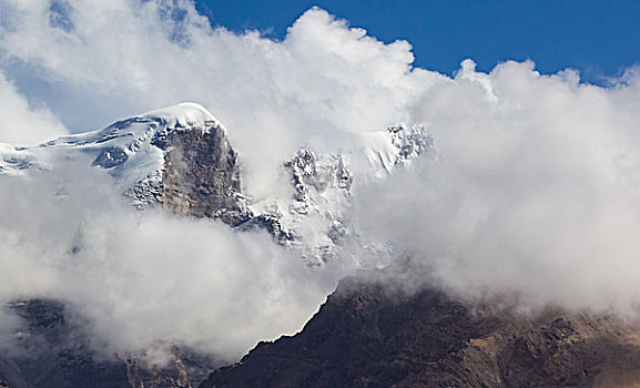 阿里普兰县纳木尼雪山