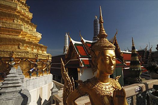 神话,生物,寺院,庙宇,曼谷,泰国,亚洲