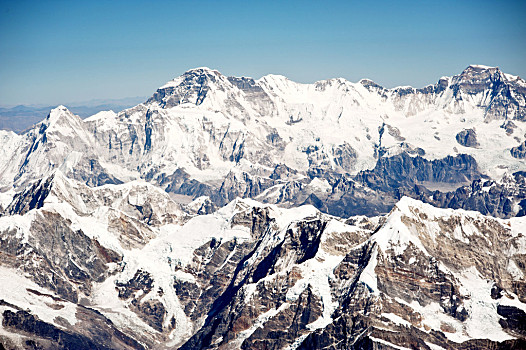 喜马拉雅山脉全景图片图片
