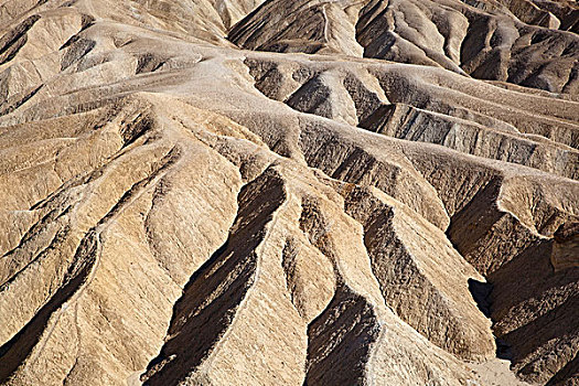 风景,扎布里斯基角,死亡谷国家公园,莫哈维沙漠,加利福尼亚,内华达,美国