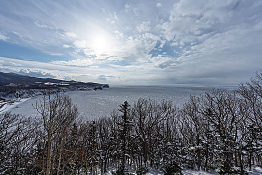 风景,北海道,日本