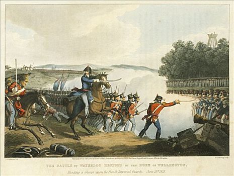 滑铁卢之战,六月,18世纪,艺术家