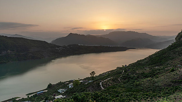 向家坝库区风光