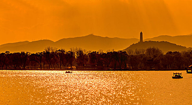 北京市玉泉山景观