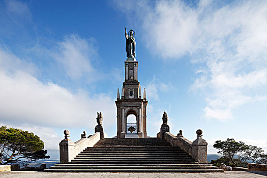 纪念建筑,圣萨尔瓦多,马略卡岛,巴利阿里群岛,西班牙,欧洲