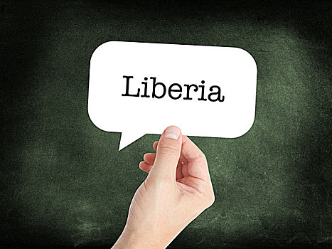 利比里亚,概念,对话气泡框