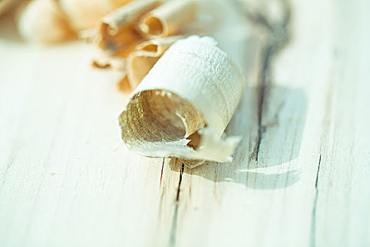 木工刨花卷