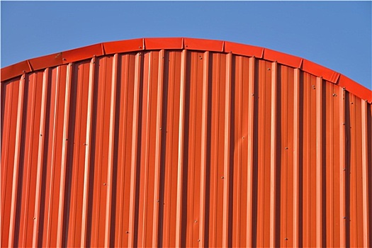 橙色,弯曲,屋顶