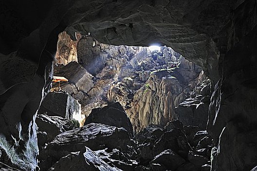 康巴,洞穴,万荣,老挝