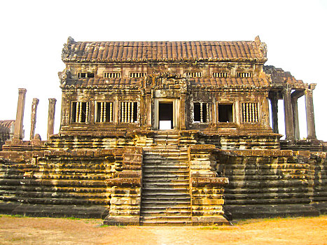 吴哥窟,庙宇,收获,柬埔寨