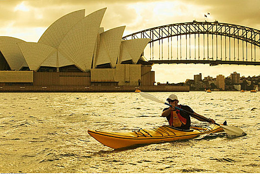 漂流,悉尼港,新南威尔士,澳大利亚