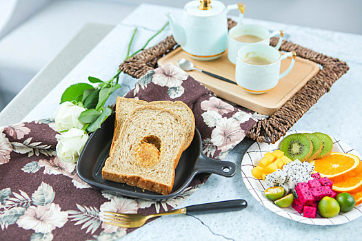 美味早餐全芝士麦蛋黄吐司