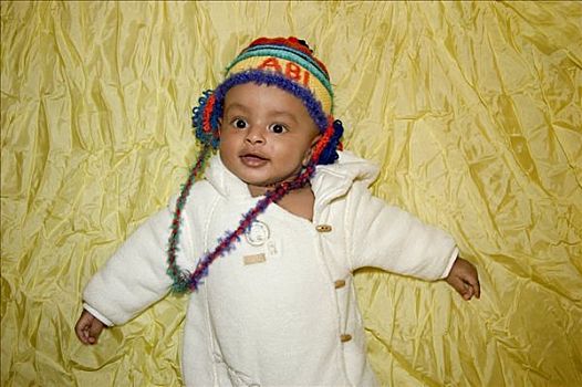 埃塞俄比亚人,婴儿,帽