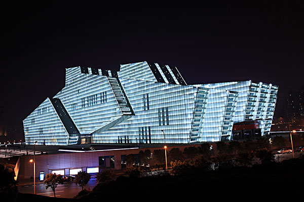 现代建筑,重庆,剧院,中国