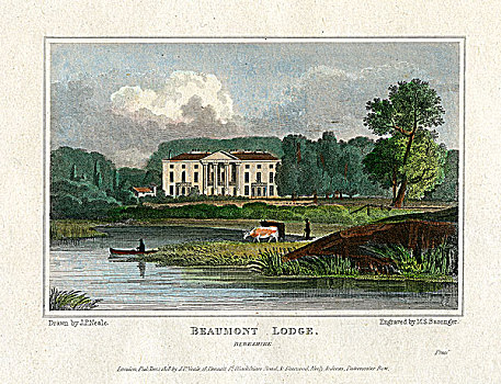 住宿,温莎公爵,伯克郡,1818年