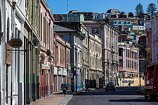 街景,瓦尔帕莱索,智利